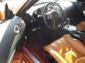  2006 Nissan 350Z Burnt Orange Leather Interior #13