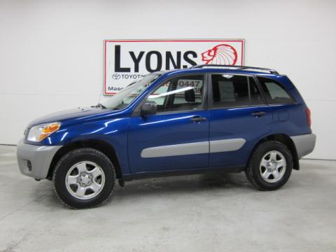 Spectra Blue Mica Toyota RAV4 4WD.  Click to enlarge.