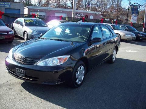 Black Toyota Camry LE.  Click to enlarge.