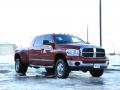 Front 3/4 View of 2008 Dodge Ram 3500 Laramie Mega Cab 4x4 Dually #2