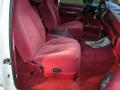  1996 Ford F150 Ruby Red Interior #7