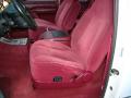  1996 Ford F150 Ruby Red Interior #9