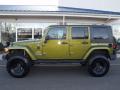  2007 Jeep Wrangler Unlimited Rescue Green Metallic #2