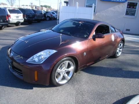 Interlagos Fire Metallic Nissan 350Z Coupe.  Click to enlarge.