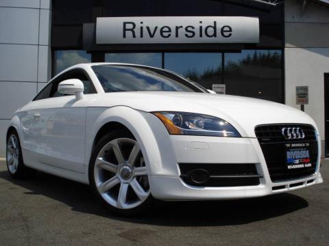 Audi Tt. Ibis White 2008 Audi TT 3.2