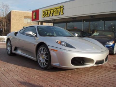 Grigio Titanio (Grey Metallic) Ferrari F430 Coupe.  Click to enlarge.