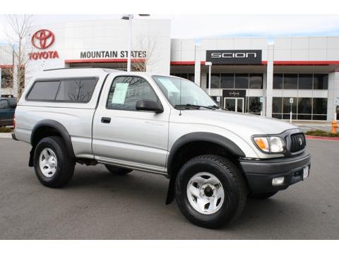 Lunar Mist Metallic Toyota Tacoma Regular Cab 4x4.  Click to enlarge.