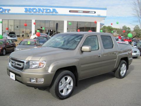 Mocha Metallic Honda Ridgeline RTL.  Click to enlarge.