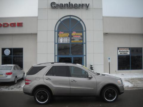 Pewter Metallic Mercedes-Benz ML 500 4Matic.  Click to enlarge.