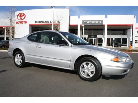 Sterling Silver Metallic Oldsmobile Alero GL1 Coupe.  Click to enlarge.