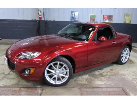 Copper Red Mica Mazda MX-5 Miata Touring Hard Top Roadster.  Click to enlarge.