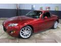 Front 3/4 View of 2011 Mazda MX-5 Miata Touring Hard Top Roadster #1