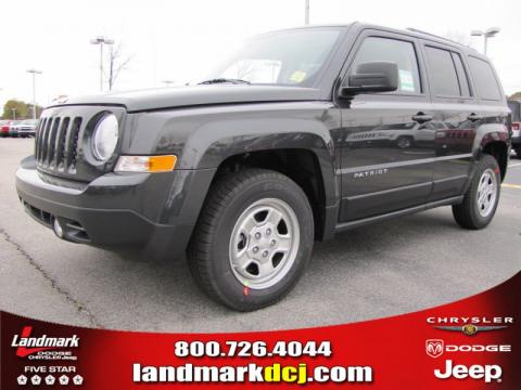 Dark Charcoal Pearl Jeep Patriot Sport.  Click to enlarge.