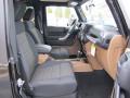  2011 Jeep Wrangler Black/Dark Saddle Interior #9