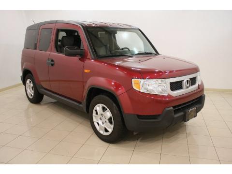 Tango Red Pearl Honda Element LX 4WD.  Click to enlarge.