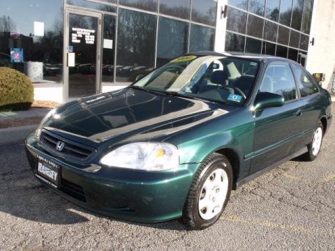 Clover Green Pearl Honda Civic EX Coupe. Click to enlarge. Clover Green Pearl Honda Civic EX Coupe. Click to enlarge.