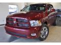  2011 Dodge Ram 1500 Deep Cherry Red Crystal Pearl #2