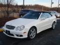 Front 3/4 View of 2005 Mercedes-Benz CLK 500 Cabriolet #1