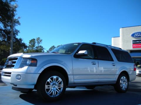 Ingot Silver Metallic Ford Expedition EL Limited.  Click to enlarge.