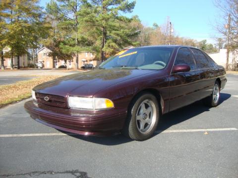 Dark Cherry Metallic Chevrolet Impala SS.  Click to enlarge.