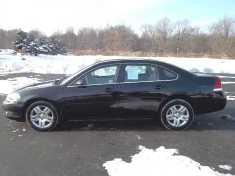 Black Chevrolet Impala LT.  Click to enlarge.