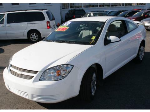 Summit White Chevrolet Cobalt LT Coupe.  Click to enlarge.