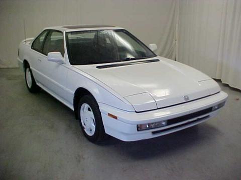 Frost White Honda Prelude Si.  Click to enlarge.