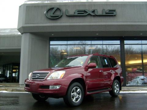 Salsa Red Pearl Lexus GX 470.  Click to enlarge.