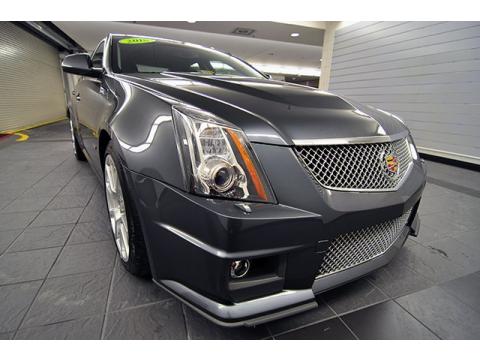 Thunder Gray ChromaFlair Cadillac CTS -V Sedan.  Click to enlarge.