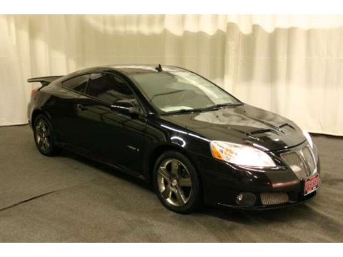 Black Pontiac G6 GXP Coupe.  Click to enlarge.