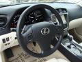  2010 Lexus IS Alabaster Interior #12