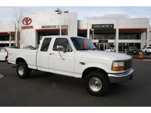 Oxford White Ford F150 XL Extended Cab 4x4.  Click to enlarge.
