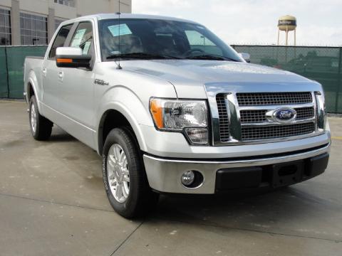 Ingot Silver Metallic Ford F150 Lariat SuperCrew.  Click to enlarge.