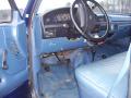  1994 Ford F350 Blue Interior #10