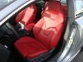  2011 Audi S5 Black/Magma Red Silk Nappa Leather Interior #16