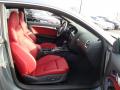  2011 Audi S5 Black/Magma Red Silk Nappa Leather Interior #19