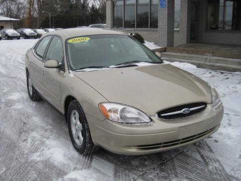 Harvest Gold Metallic Ford Taurus SES.  Click to enlarge.