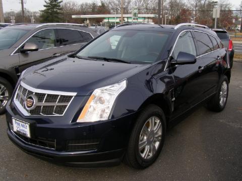 Imperial Blue Metallic Cadillac SRX 4 V6 AWD.  Click to enlarge.