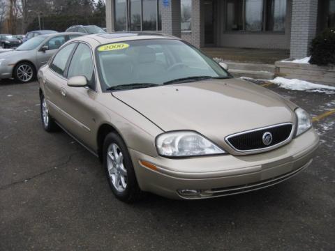 Harvest Gold Metallic Mercury Sable LS Premium Sedan.  Click to enlarge.