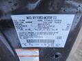 Ford Color Code T7 Dark Stone Metallic #15