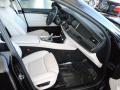  2010 BMW 5 Series Ivory White/Black Nappa Leather Interior #3