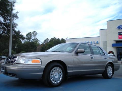 Arizona Beige Metallic Ford Crown Victoria Police Interceptor.  Click to enlarge.