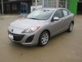 Front 3/4 View of 2011 Mazda MAZDA3 i Sport 4 Door #1