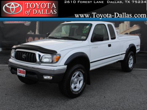 Super White Toyota Tacoma V6 PreRunner Xtracab. Click to enlarge. Super White Toyota Tacoma V6 PreRunner Xtracab. Click to enlarge.