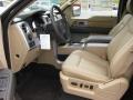  2011 Ford F150 Pale Adobe Interior #14