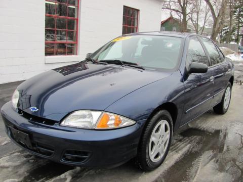 Indigo Blue Metallic Chevrolet Cavalier LS Sedan.  Click to enlarge.