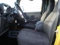  2003 Jeep Wrangler Dark Slate Gray Interior #13