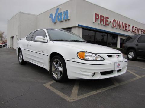 Arctic White Pontiac Grand Am GT Coupe.  Click to enlarge.
