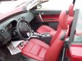  2011 Volvo C70 Cranberry Leather/Off Black Interior #11