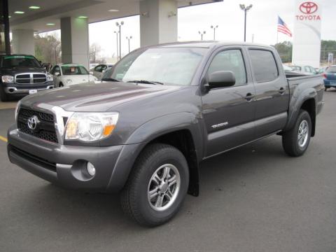 Magnetic Gray Metallic Toyota Tacoma V6 SR5 PreRunner Double Cab.  Click to enlarge.